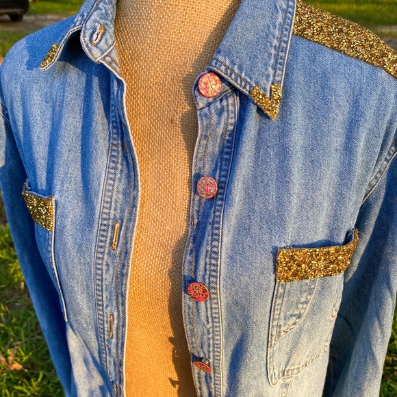 Flamingo Denim Jacket - Picture 5 of 5